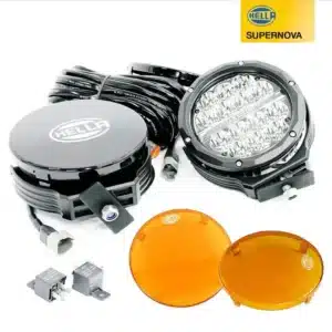 Hella 6 INCH VF6306 Supernova FOG LIGT Kit with Switch & Wiring - main product image