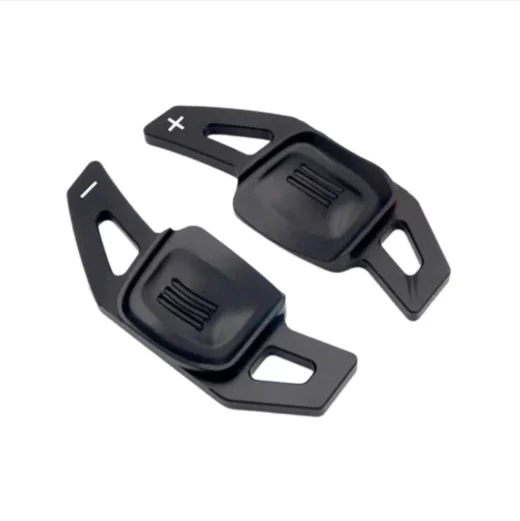 Golf 8 Metal Paddel Shifters Black 1 GOLF 8 METAL PADDEL SHIFTERS BLACK - main product image