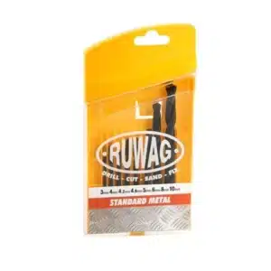 Ruwag 8 Piece Standard Metal Drill Bit Set - main product image