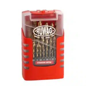 Ruwag 25 Piece Titanium Metal Drill Bit Set - Grip Box - main product image