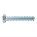 Ruwag Mild Steel Set Screw & Nut Zinc Plated 6x75mm (10) - main product image