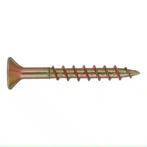 Ruwag Chipboard Screw Yellow Passivated 4x75mm (200) - main product image