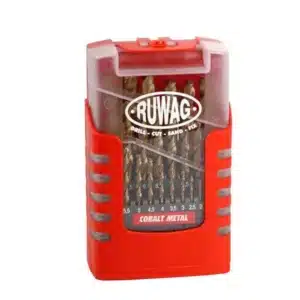 Ruwag 25 Piece Cobalt Metal Drill Bit Set - Grip Box - main product image