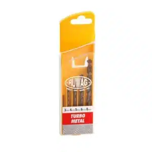 Ruwag 5 Piece Turbo Metal Drill Bit Set - main product image