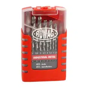 Ruwag 19 Piece Industrial Metal Drill Bit Set - Grip Box - main product image