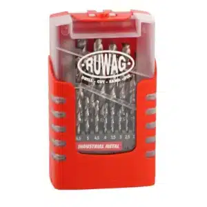 Ruwag 25 Piece Industrial Metal Drill Bit Set - Grip Box - main product image