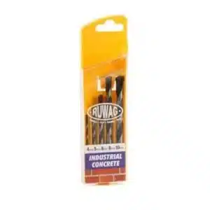 Ruwag 5 Piece Industrial Concrete Drill Bit Set auto part product photo