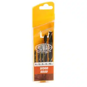 Ruwag 5 Piece Wood Brad Drill Bit Set - main product image