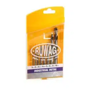 Ruwag 8 Piece Industrial Metal Drill Bit Set - main product image