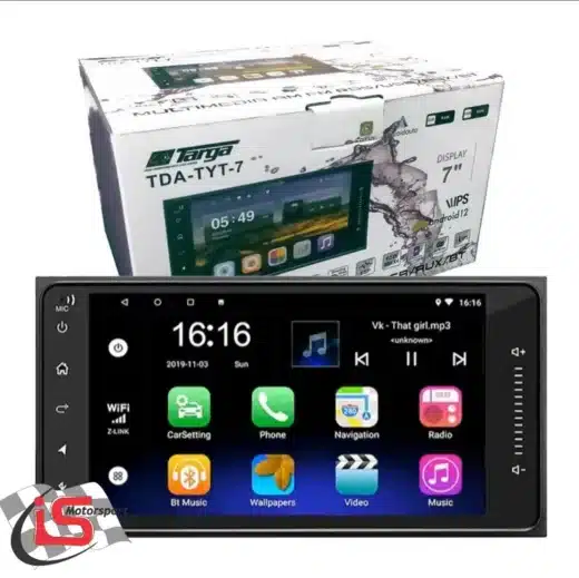 Targa Universal 7 Inch Radio Android Toyota 1 TARGA UNIVERSAL 7 INCH RADIO ANDROID TOYOTA - main product image