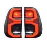 HILUX GD6 GR LOGO LED SMOKE TAIL LIGHTS TYPE 1 SET - main product image