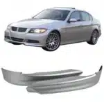 bmw e90 2pc front lip fiberglass - main product image