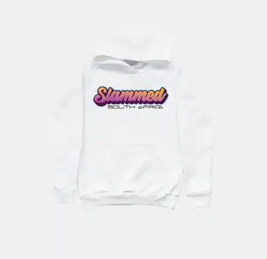 Large Slammed Sa Hoodie White 1 LARGE SLAMMED SA HOODIE WHITE - main product image