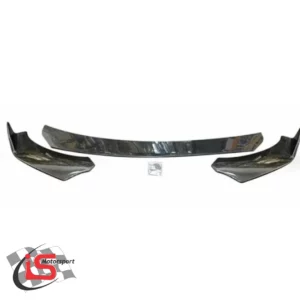 Universal 3 piece front lip Black (Flat type) - main product image