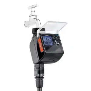 TEMPO HYBRID SINGLE LINE TIMER 4 PROGRAMMABLE CYCLES PER DAY RAIN SENSOR COMPATIBLE SOLAR & BATTERY POWER - main product