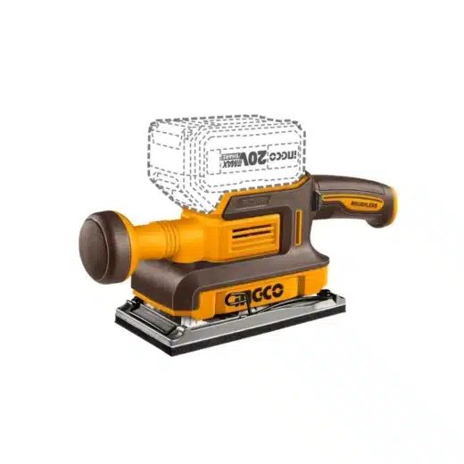 Ingco 20V Finishing Sander | Brushless | P20S 1 Ingco 20V Finishing Sander | Brushless | P20S - main product image