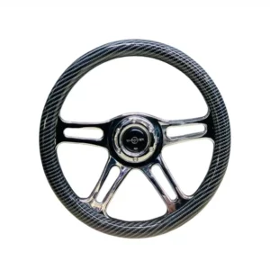CARBON 4 SPOKE STEERING WHEEL - main product image