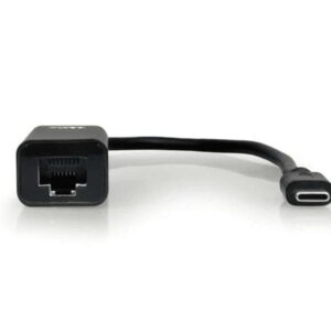 Port USB Type-C to RJ45 5Gbps 30cm Adapter - Black - main product image