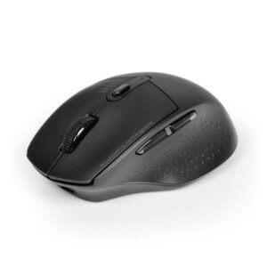 Port Wireless Rechargeable 1600DPI 5 Button Bluetooth Mouse - Black - main product image