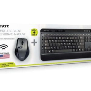 Port Wireless Keyboard and Mouse Combo - main product image