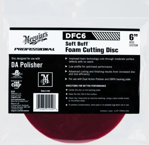 Meguiar'S Foam Cutting Disc 6`` 1 Meguiar's Foam Cutting Disc 6`` - main product image