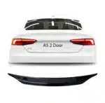 AUDI A5 2017+ 2 DOOR M4 STYLE BOOT SPOILER GLOSS BLACK - main product image
