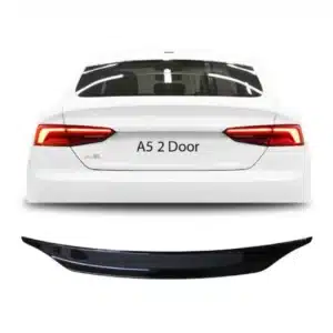 AUDI A5 2017+ 2 DOOR M4 STYLE BOOT SPOILER GLOSS BLACK - main product image