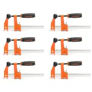 JORGENSEN 6' 150MM M/DUTY 6 PACK STEEL BAR CLAMP - main product image