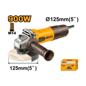 Ingco Angle Grinder 900W 125mm - main product image
