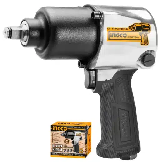 Ingco Air Impact Wrench 610Nm 1/2&Quot; 1 Ingco AIR IMPACT WRENCH 610Nm 1/2" - main product image