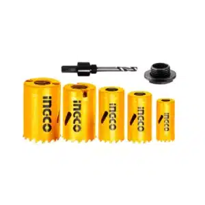 Ingco 7 PIECE BI-METAL HOLE SAW SET - main product image