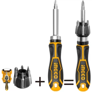 INGCO S/DRIVER RATCHET 8PC - main product image