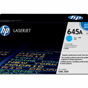HP 645A CLJ 5500 Cyan Print Cartridge - C9731A auto part product photo