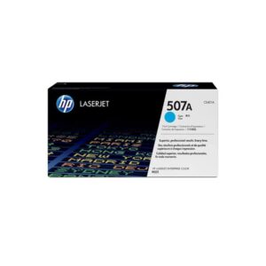 HP 507A Cyan Original LaserJet Toner Cartridge auto part product photo
