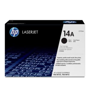 HP 14A Black Original LaserJet Toner Cartridge auto part product photo