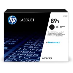 HP 89Y Black LaserJet Toner auto part product photo