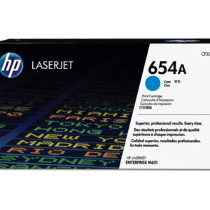 HP 654A Cyan Toner Cartridge auto part product photo