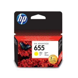 HP 655 Yellow Ink Cartridge auto part product photo