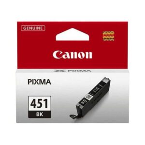 Canon CLI-451 Black Single cartridge with yield of 1105 pages at IDC 5% coverage auto part product photo