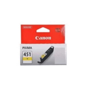 Canon CLI-451 Yellow Single cartridge with yield of 330 pages at IDC 5% coverage auto part product photo