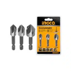 INGCO 3 PIECE COUNTERSINK SET - main product image