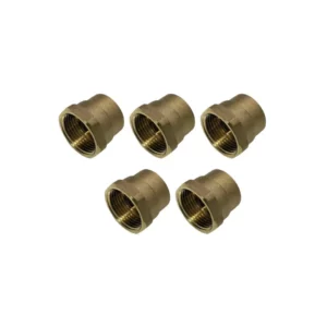 Copper Female Adaptor 22mm 5 Pack - main product image