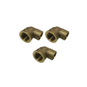 Copper Female Elbow 15mm 3 Pack - main product image
