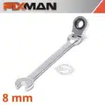 FIXMAN FLEXIBLE RATCHET COMBINATION WRENCH 8MM - main product image