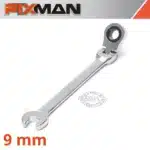 FIXMAN FLEXIBLE RATCHET COMBINATION WRENCH 9MM - main product image