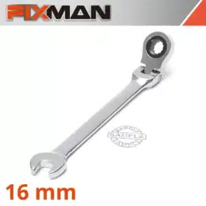 FIXMAN FLEXIBLE RATCHET COMBINATION WRENCH 16MM - main product image