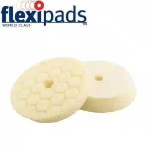 Flexipads 125/150MM FLEX PRO-WHITE MEDIUM LIGHT POLISHING PAD - main product image