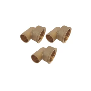 Copper Female Reducing Elbow 90° 22-15mm 3 PACK - main product image