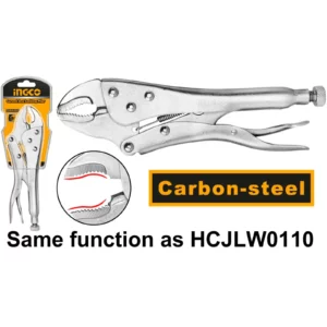 INGCO PLIER LOCK 175MM CURV JAW - main product image