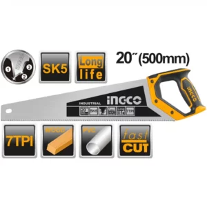 INGCO SAW HAND 500MM 7TPI FAST CUT - main product image